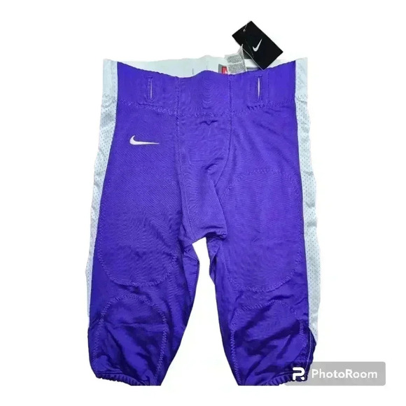 Nike Men's Open Field Football Pants Purple/ White # 615745/546 NWT Choos… - Picture 3 of 9